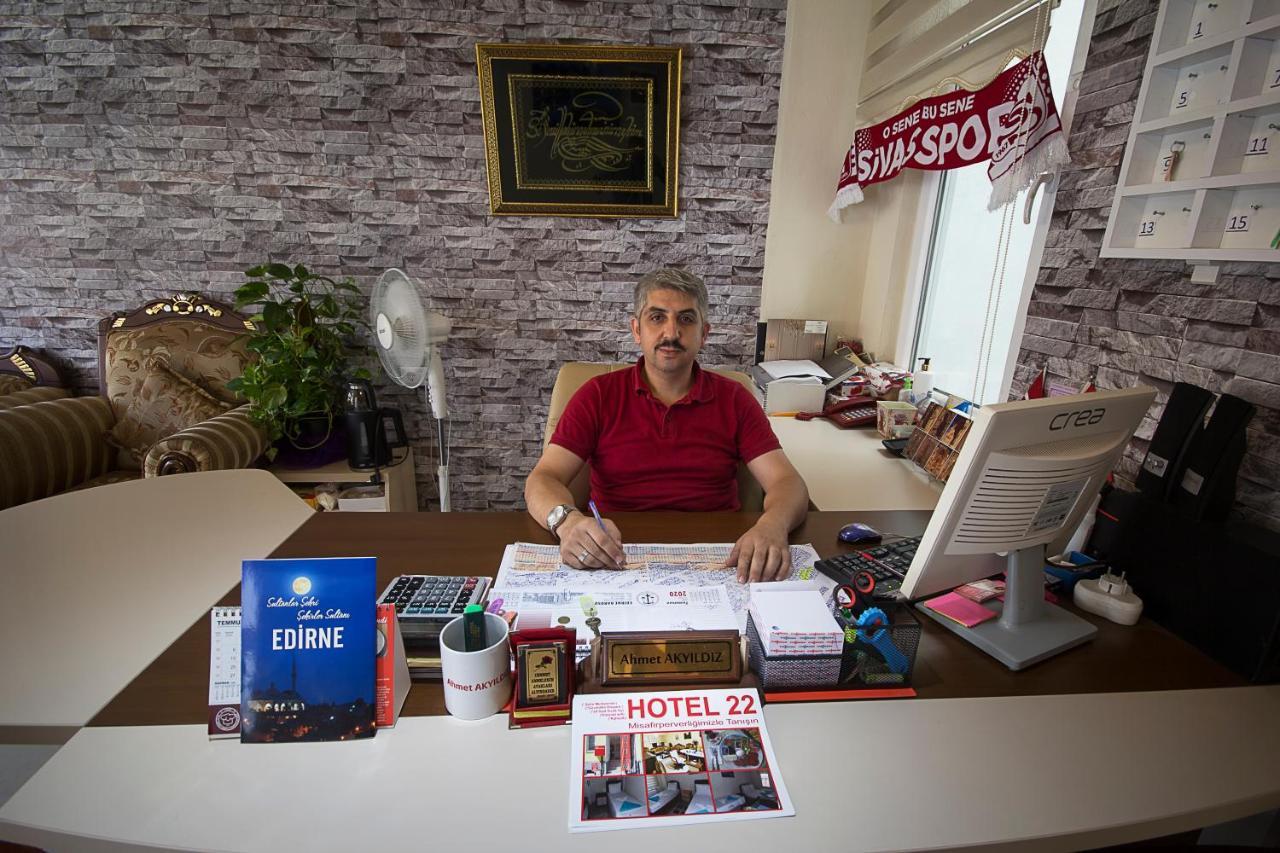 Otel 22 Edirne Kültér fotó